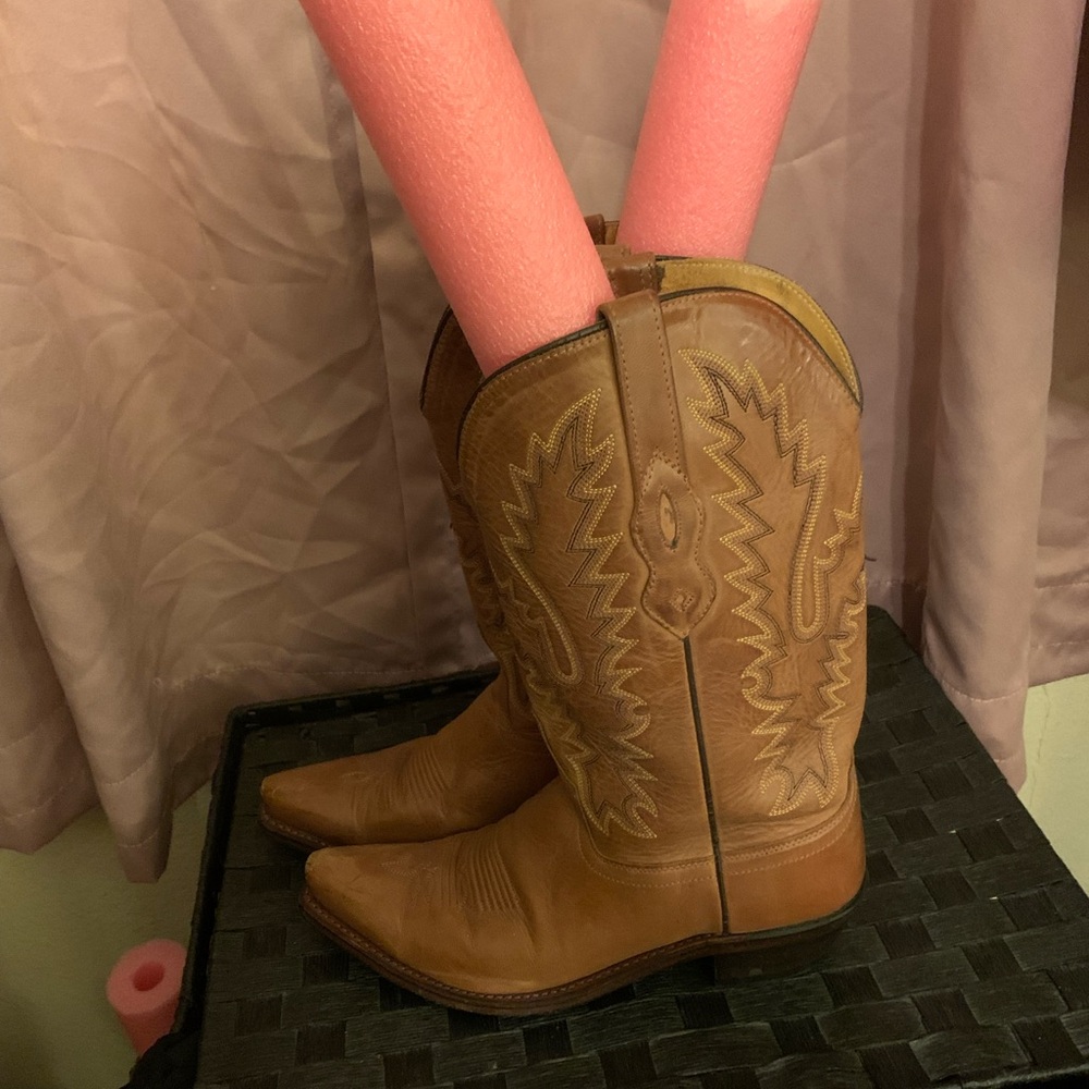 Brown Western Cowboy Boots